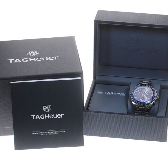 TAG HEUER Formula 1 Gulf Special Edition CAZ101AT.BA0842 Quartz Men's_828099 - Picture 4 of 7